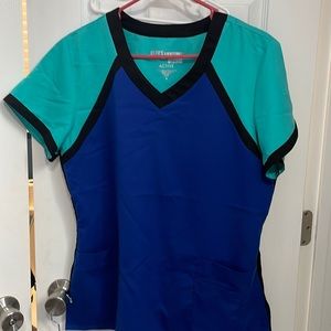 EC GREYS ANATOMY BY BARCO SCRUB TOP